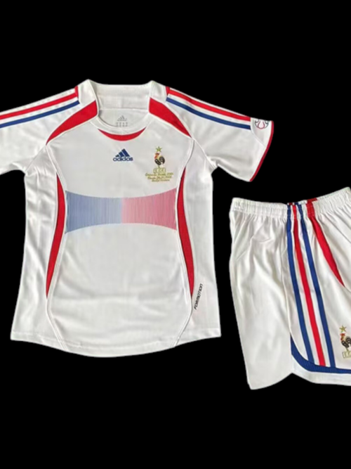 France 2006 Retro Away Jersey - Kids