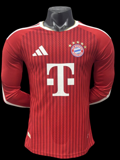 Bayern Munich Maillot Manches Longues Domicile 26/27 - Version Player