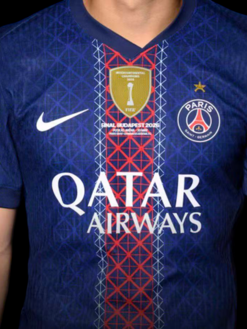 Camisa de Casa do Paris SG 25/26 - EDIÇÃO ESPECIAL DA FINAL DA LIGA DOS CAMPEÕES 26