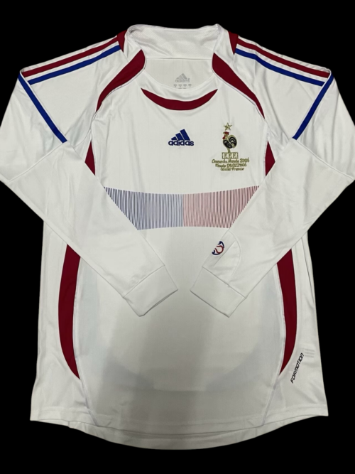 France 2006 Retro Long-Sleeve Away Jersey