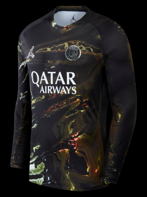 Paris SG Maillot Manches Longues Night Edition 25/26 - CHAMPIONS ⭐⭐