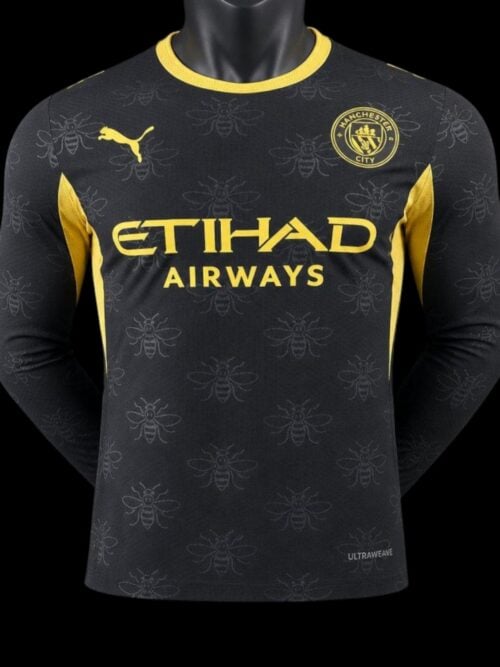 Manchester City  Maillot Manches Longues 26/27 Extérieur  - Version Player