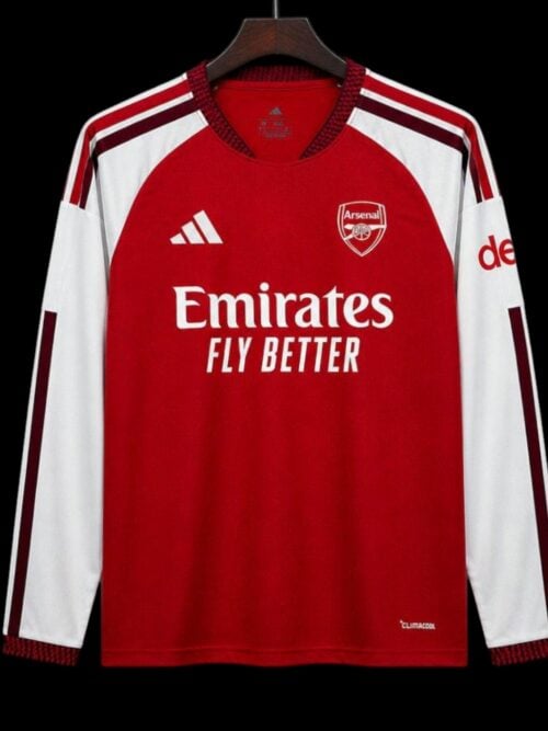 Arsenal Maillot Manches Longues Domicile 26/27