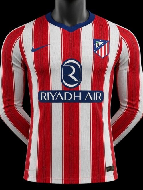 Atlético Madrid Maillot Manches Longues Domicile 26/27 - Version Player
