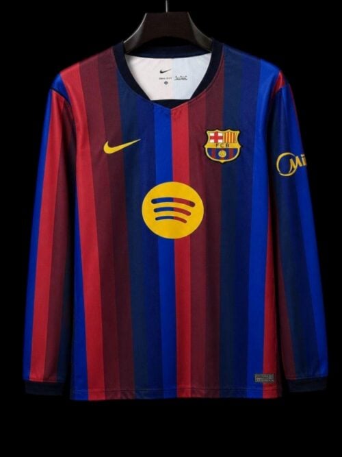 Barcelone Maillot Manches Longues Domicile 26/27