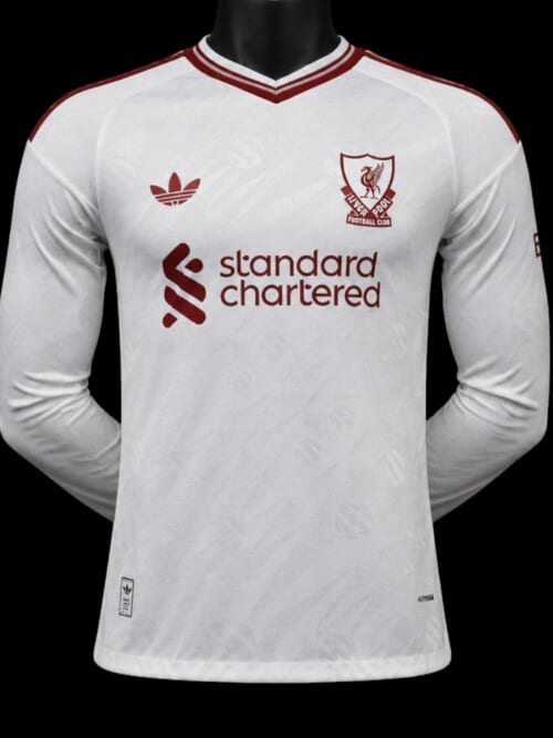 Liverpool Maillot Manches Longues Extérieur 26/27 - Version Player
