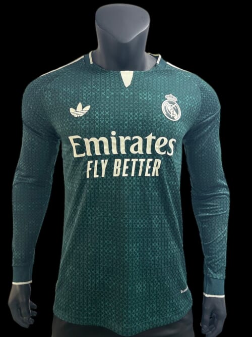 Real Madrid Maillot Manches Longues Extérieur 26/27 - Version Player