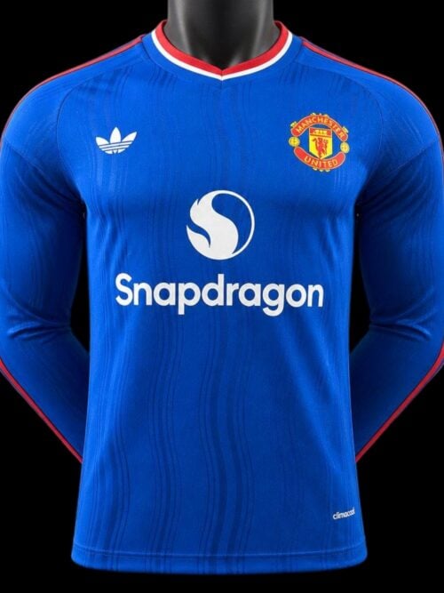 Manchester United Maillot Manches Longues Extérieur 26/27 - Version Player