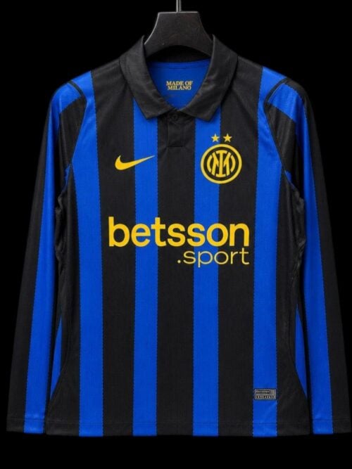 Inter Milan Maillot Manches Longues Domicile 26/27