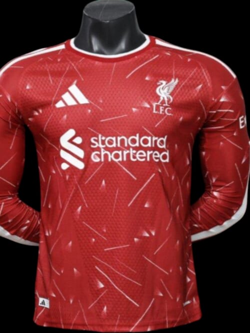 Liverpool Maillot  Manches Longues Domicile 26/27 - Version Player