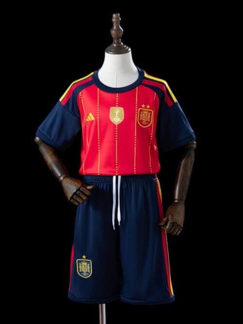 Espagne Maillot 2 Étoile ⭐⭐ Domicile 26/27- Enfant