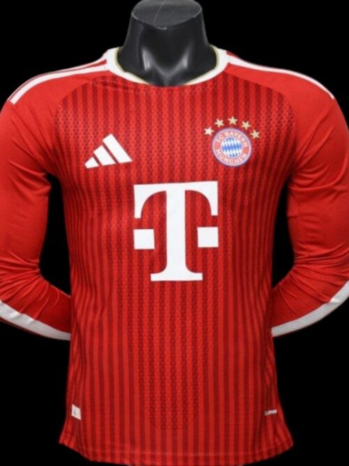 Bayern Munich Maillot Manches Longues Domicile 26/27 - Version Player