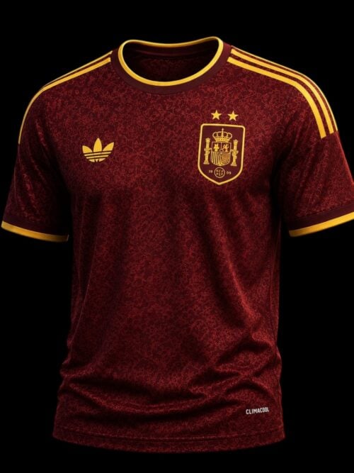 Espagne Maillot 2 Étoile  Extérieur  ⭐⭐ 2027- Version Player