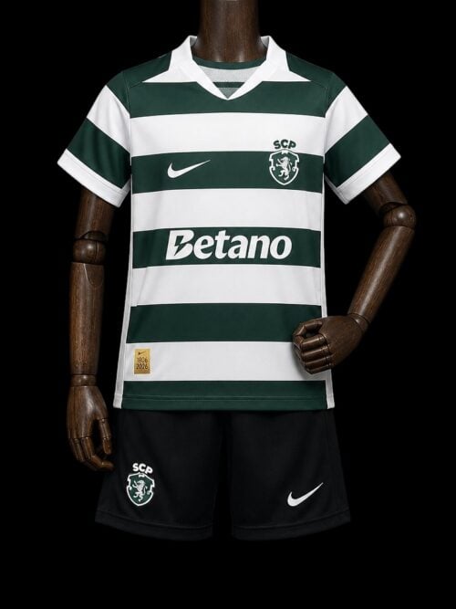 Sporting Portugal Maillot Domicile 26/27 - Enfant