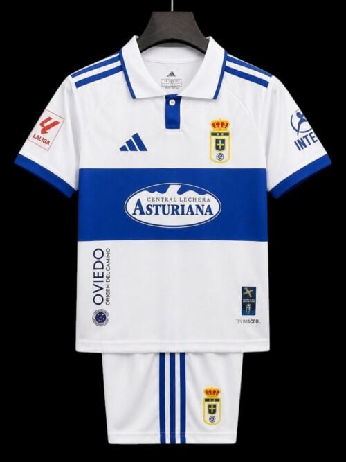 Real Oviedo Maillot Domicile 26/27 - Enfant