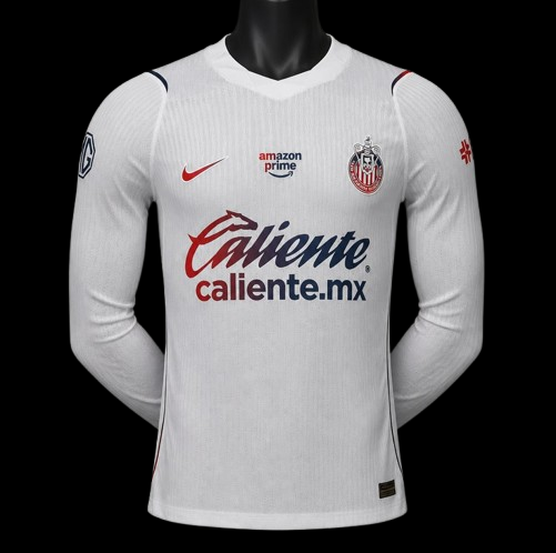 Chivas Maillot Manches Longues Extérieur 26/27 - Version Player
