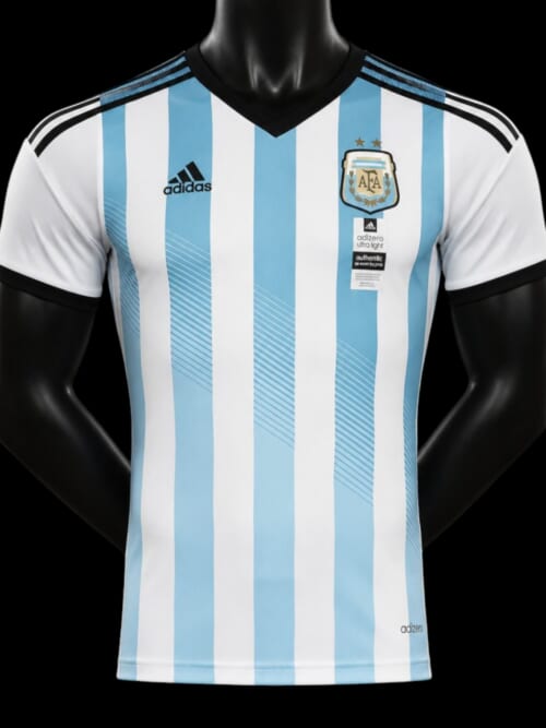 Argentine Maillot Domicile Rétro 2014 - Version Player