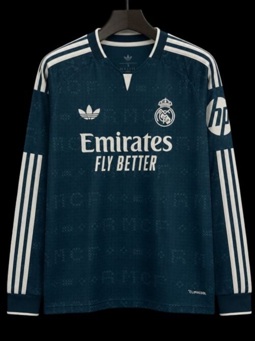Real Madrid Maillot Extérieur 26/27 - Manches Longues