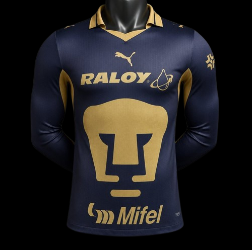 Pumas UNAM Maillot Manches Longues Domicile 26/27 - Version Player