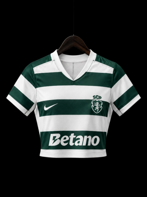 Sporting Portugal Domicile Crop Top 26/27