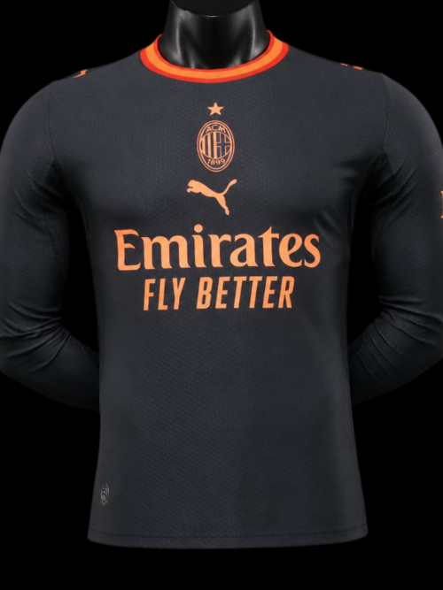Milan AC Maillot Manches Longues Third 26/27 – Version Player