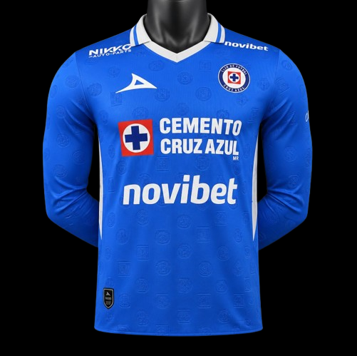 Cruz Azul Maillot Manches Longues Domicile 26/27 – Version Player
