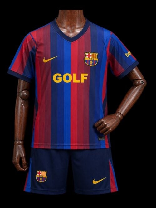 Barcelone  x Golf Wang El Clasico Maillot 26/27 - Enfant
