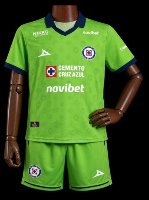 Cruz Azul Maillot Gardien 26/27 – Enfant