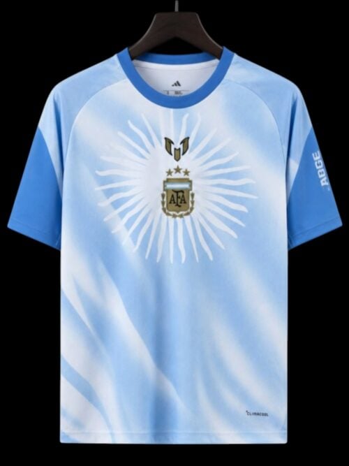 Argentine Maillot Commémoratif D'adieu De Messi Pre-Match 26/27