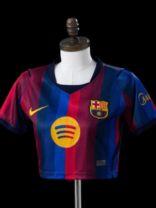 Barcelone Crop Top Domicile 26/27