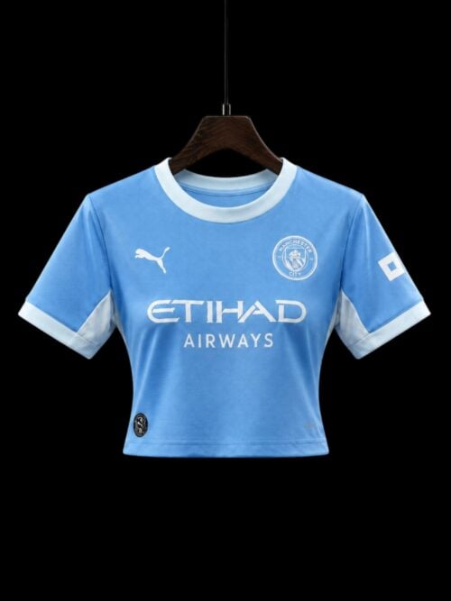 Manchester City Crop Top Domicile 25/26