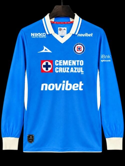 Cruz Azul Maillot Manches Longues Domicile 26/27