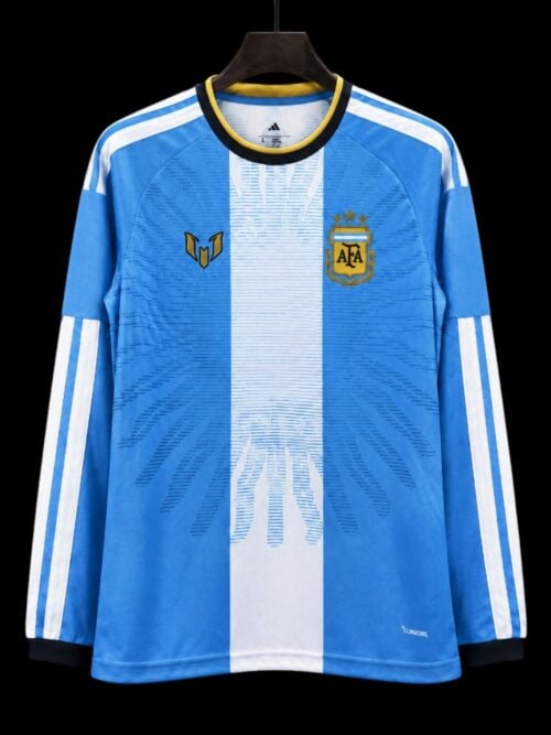 Argentine Maillot Manches Longues Commémoratif D’adieu De Messi 26/27
