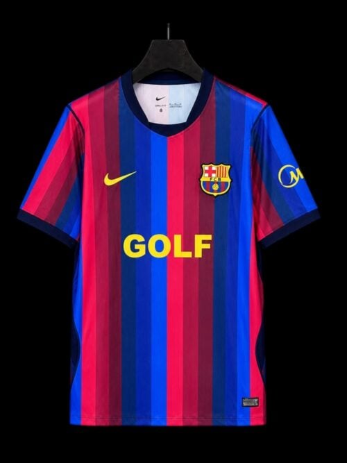 Barcelone Maillot Domicile Golf Wang El Clasico 26/27