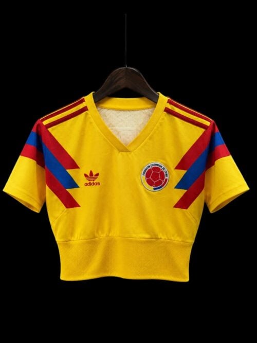 Colombie Crop Top Retro Domicile 1990